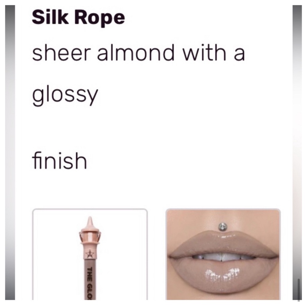 Silk Rope Jeffree Star Cosmetics The Gloss